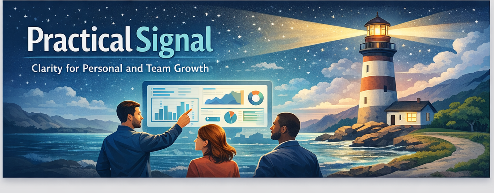 Practical Signal dashboard illustration